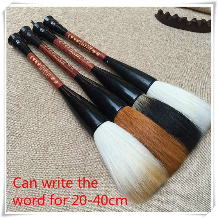 Chinese Calligraphy Brush Pen Large Bucket Pen Couplets Hopper-shaped Brush Chinese Traditional Writing Painting Brush Supplies