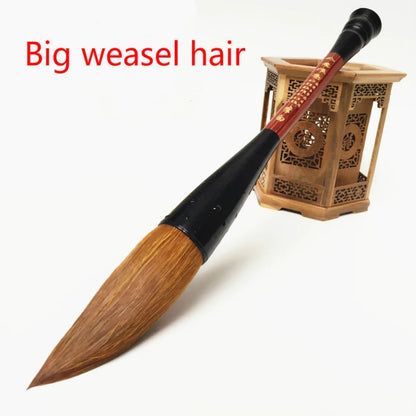 Chinese Calligraphy Brush Pen Large Bucket Pen Couplets Hopper-shaped Brush Chinese Traditional Writing Painting Brush Supplies
