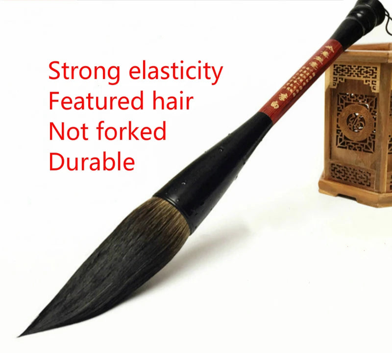 Chinese Calligraphy Brush Pen Large Bucket Pen Couplets Hopper-shaped Brush Chinese Traditional Writing Painting Brush Supplies