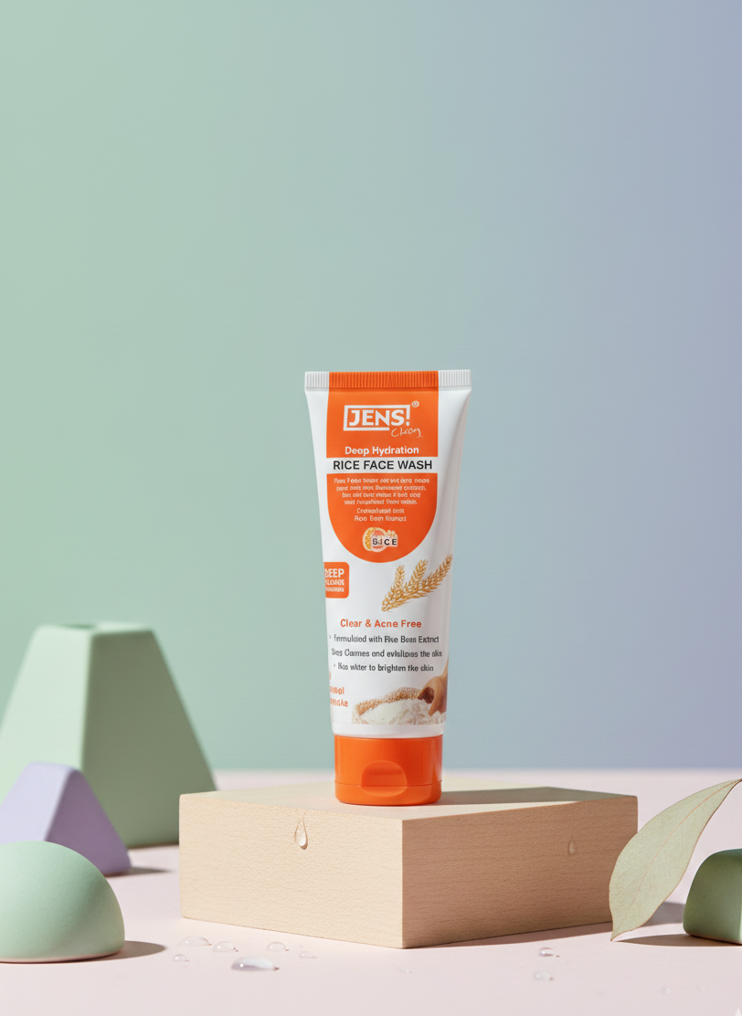 JENS - Deep Hydration Rice Face Wash