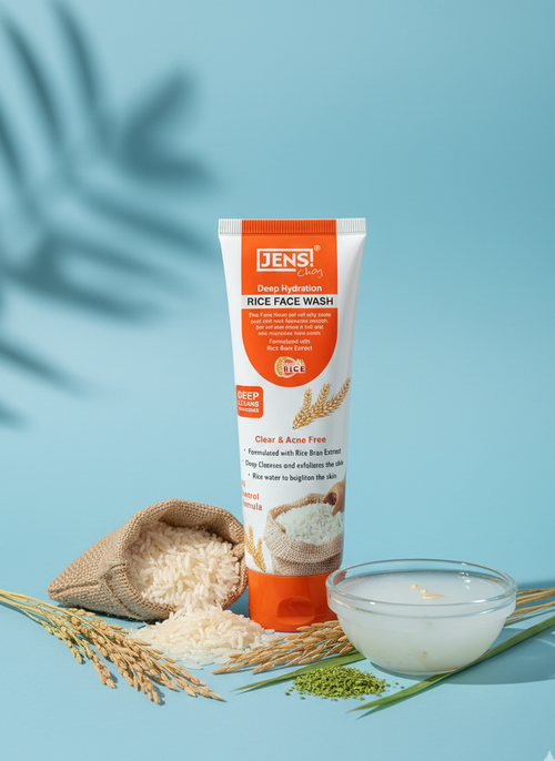 JENS - Deep Hydration Rice Face Wash